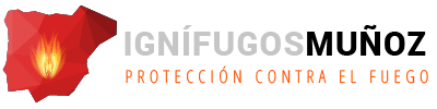Logo Ignífugos Muñoz: protección contra el fuego